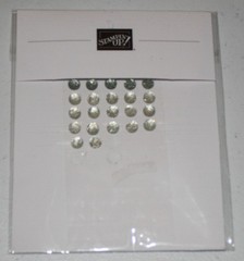 Stampin Up Retired FACETED GEMS TRIO PACK 42 Pieces