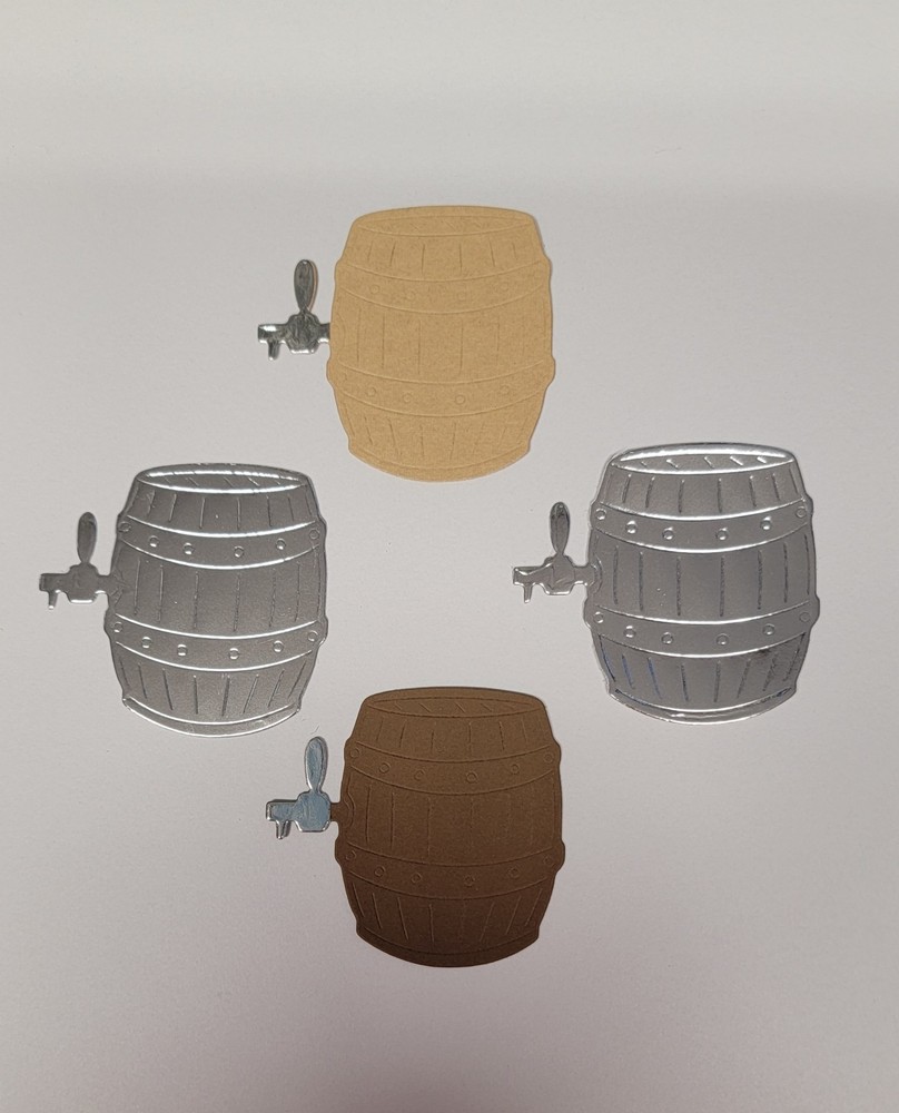 🍺 Beer Mugs 🍺 Adult Beverage (8Pcs) Die Cuts Cardstock Embellishments
