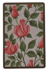 Congress Swap Pink Rosebuds Roses Gold Trim for Junk Journal Scrapbook Collage