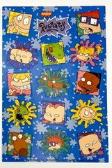 Vintage 1998 Y2K Nickelodeon Rugrats Stickers DesignWare by American Greetings