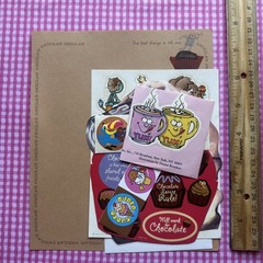 Vintage Chocolate Scratch Sniff Stickers & Stationery Hallmark Trend Scholastic