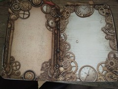 Steampunk Junk Journal Scrapbook USA Seller