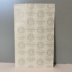 Vintage Sandylion 1990 Stickers Design A Van Metallic Maxi Activity Sheet