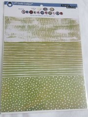 NEW Lot 4 Pkgs Lil Davis Designs Bubble Backgrounds Stickers Pink Blue Green -F