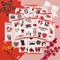 100 Stylish Y2K Stickers – Waterproof Aesthetic Decals for Laptops & Journals