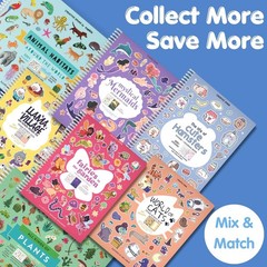 All Around Town 500+ Kids Sticker Book by Cupkin Fun Toddler Travel Activity Col