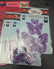 Huge Card Making Craft Lot HOTP Anna Griffin Spectrum Noir Sizzix Dies Stamps