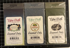 Echo Park Enamel Dots Stickers MERMAID DREAMS, SUMMER ADVENTURE, LOST NEVERLAND