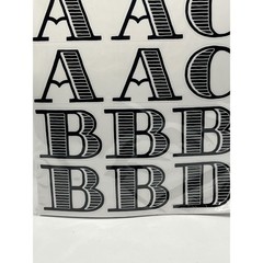 Me & My Big Ideas MambiSTICKS Black White Alphabet Number Stickers 173pc New