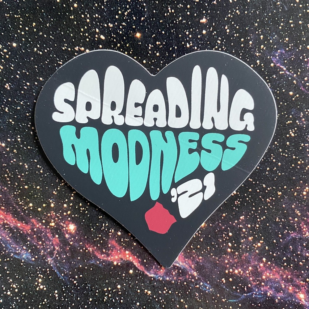 MOD Pizza 3″ sticker decal- 2021 Spreading Modness Heart