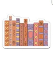 100 PCS Bookish Stickers for Kids Teens Adults, Cute Book Lover Stickers for