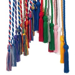 Rainbow Graduation Cord Rayon Braided 2026 68 Inch Polyester Yarn Honor