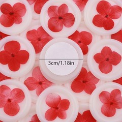 20Pcs Dry Floral Hydrangea Wax Seal stickers Self Adhesive Envelope Seal Sticker