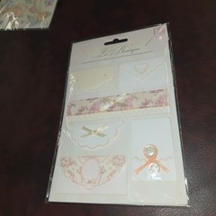 K&Company Dimensional Stickers Lot 6 Teddy Bears Floral Butterflies Nursery