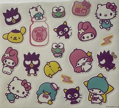 FRIEND’S OF HELLO KITTY (#1) Stickers(20pcs)Sanrio•Cartoon •Penguin•Card Making•