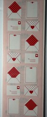 Vintage Mrs. Grossman’s Stickers Love Letters Valentines 3 Sheets Sealed 90s