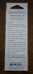 Pebbles Inc. Duplicate Rub-Ons ~ Black ~ i love you ~ Scrapbooking Crafts