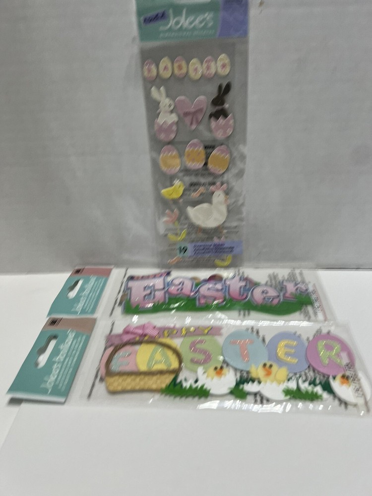 Jolee’s 3D Stickers Titles Easter