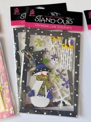 Lot of 8 Provo Craft Stand-Outs Christina Cole Stickers, 7 New, 1 used