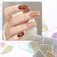 Glitter Letter Stickers for Resin 6 Sheets 3Mm Alphabet Number Stickers Alloy Me
