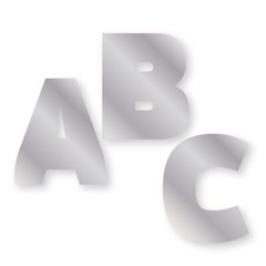 Holographic Foil Project Letters & Numbers Stickers, 2 in, 115 CT