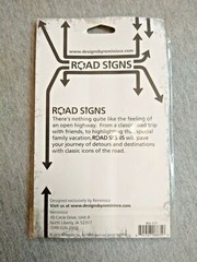 Reminisce Road Signs Traffic Arrows Dimensional Stickers ~ TS