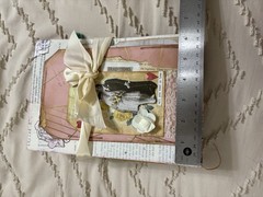 Pink Soft Cover Junk Journal Full of Decorative Ephemera