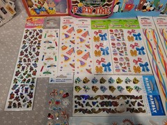 Vintage Sandylion Mrs. Grossman’s Circus Birthday Party Sticker Sheet Book Lot