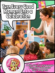 2400 Scratch & Sniff Stickers – Scented Reward Stickers for Kids, Teachers, Craf