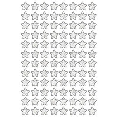 Multicolor Sparkly Star Stickers 400 Pack for Incentive Pads and Rewards