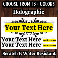 50 CUSTOM SMALL BUSINESS 2.25″ STICKERS SCRATCH RESISTANT LABELS FREEZE CANDY