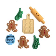 Buttons Galore 50+ Assorted Christmas Theme Buttons for Sewing & Crafts