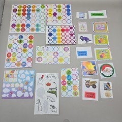 Huge Lot (1000+) Teacher Scrapbooking Stickers- Disney, Scratch-n-Sniff, Sparkle