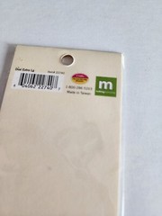 New MM Page Pebbles Oval Ex Large Scrapbooking Embellishments Card Retired #25