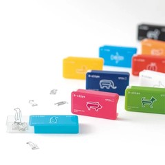 Midori D-Clips Paper Clips – Penguin A