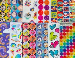 10 Sticker sheets Disney Pixar Marvel Mickey Mouse Themed Princess Super Heroes