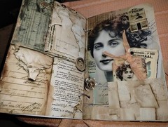 Shabby Vintage Nostalgic Junk Journal Scrapbook USA Seller