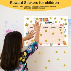 2100 PCS Gold Star Stickers, Christmas Star Stickers for Kids Classroom, Spar…