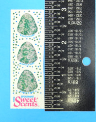 Vintage 1984 Illuminations Sweet Scents Mint Gumdrop Scented Stickers