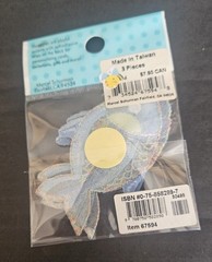 Do-Jiggies Embellishment Stickers Fish 3 pcs 2inch Marcel Schurman Creations