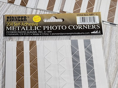 Pioneer 5 Packs Self Adhesive Metallic Photo Corner1020 Photo Album Stickers New