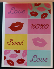 RECOLLECTIONS VALENTINE’S DAY STICKER BOOK 263 PC STICKERS 12 SHEETS ROMANCE
