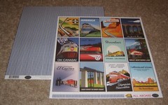 Carta Bella 12×12 Double Sided Scrapbook Paper Lot A ~ All Aboard…Trains