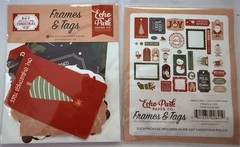 Echo Park Paper HAVE A HOLLY JOLLY CHRISTMAS Frames and Tags~NICE~Quick Ship!