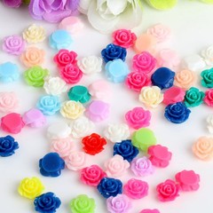 50 Pcs Scrapbook Supplies Crafting Materials Small Flowers for Scrapbooking