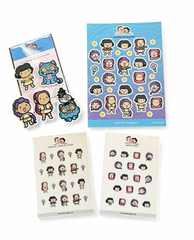 Hubman & Chubgirl KPop Demon Hunter Limited Vault Sticker Bundle Planner Journal