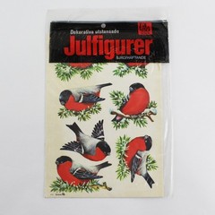 Lot Of 3 Gerhards Decorative Die-Cut Christmas Figures Self-Adhesive No. 470