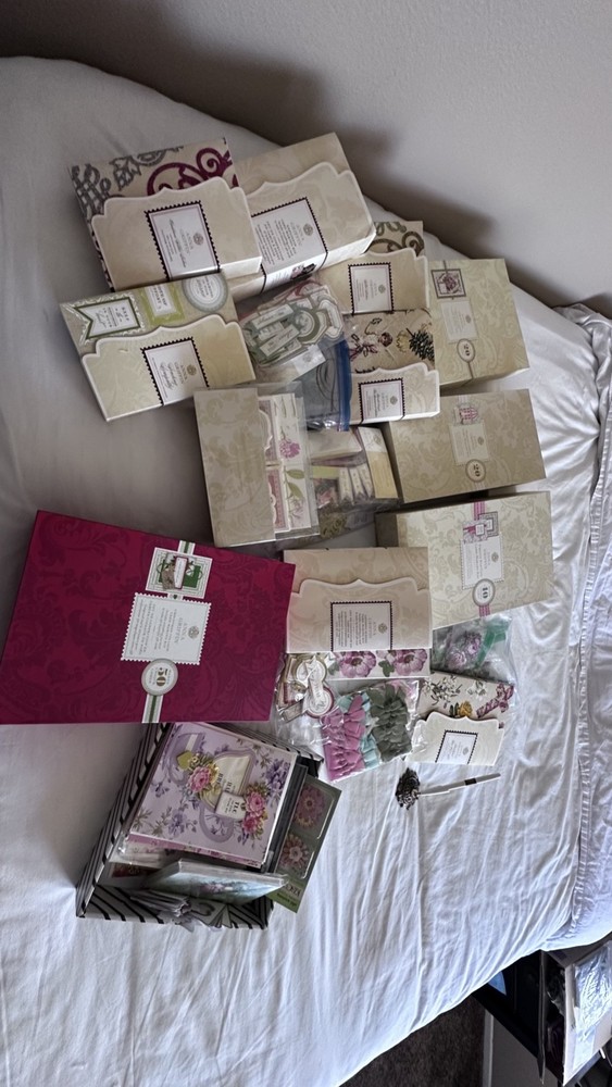 Anna Griffin Card Making Lot