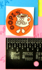 Trend Retro Hot Chocolate Cocoa Scented Oops Scratch & Sniff Sticker