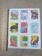 Vintage Eureka Sticker Sheet – The Paper Magic Group – Cats